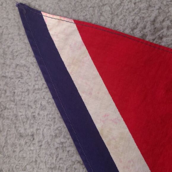 Vintage Boy Scouts America Bandana 1957 Red Neckerchief Jamboree Valley Forge - Picture 7 of 13